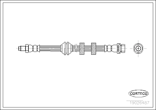 Brake Hose (19026487)