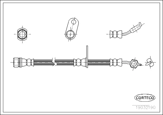 Brake Hose (19032190)