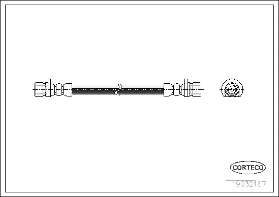 Brake Hose (19032187)