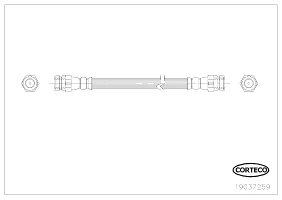 Brake Hose (19037259)