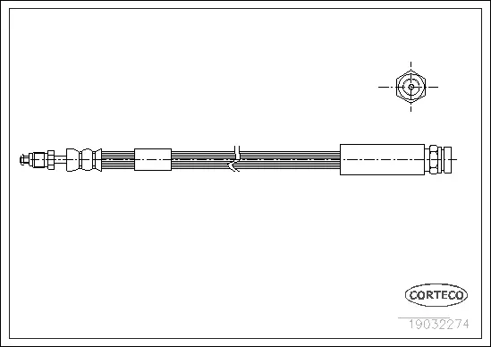 Brake Hose (19032274)