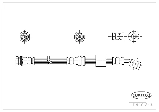 Brake Hose (19032223)