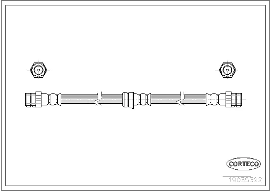 Brake Hose (19035392)