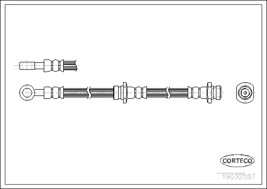 Brake Hose (19032587)
