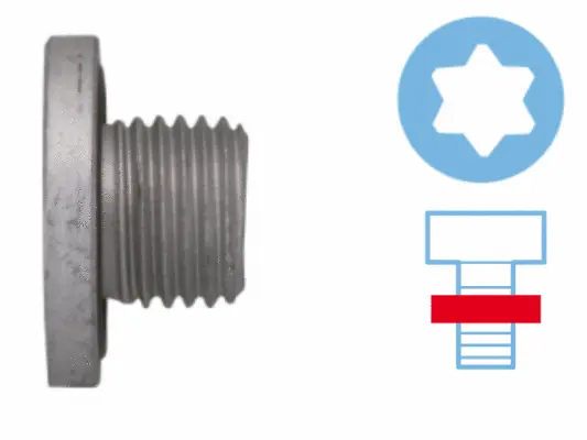 Screw Plug, oil sump (220049H)