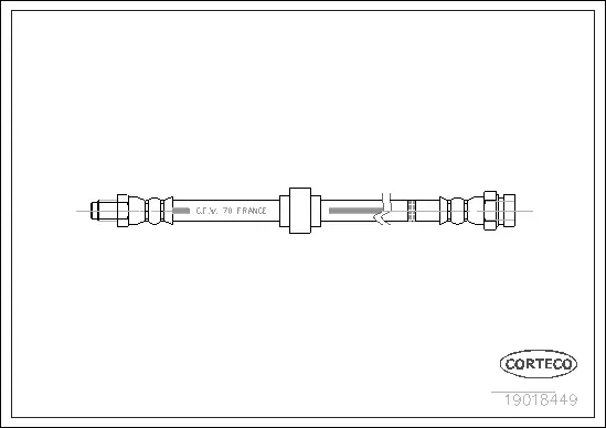 Brake Hose (19018449)