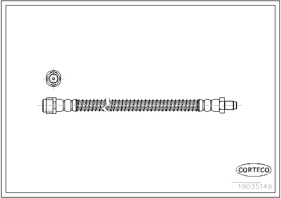Brake Hose (19035149)