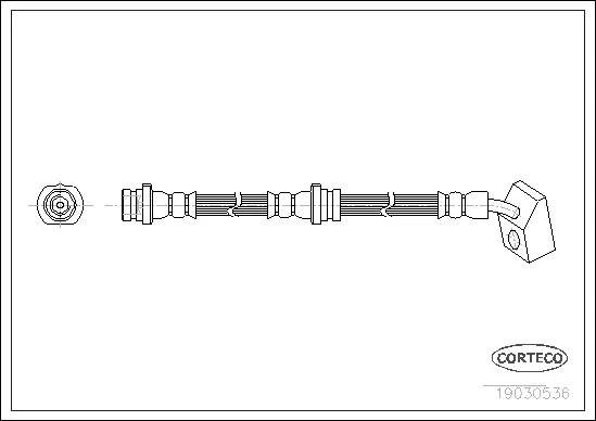 Brake Hose (19030536)