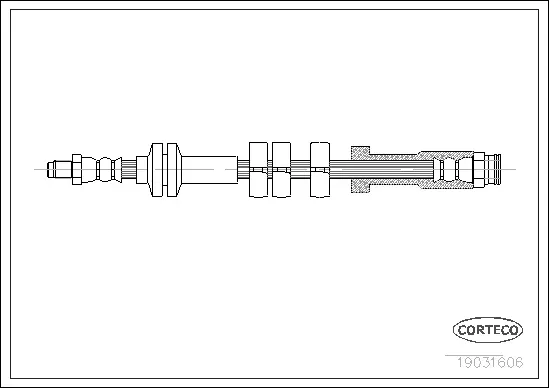 Brake Hose (19031606)