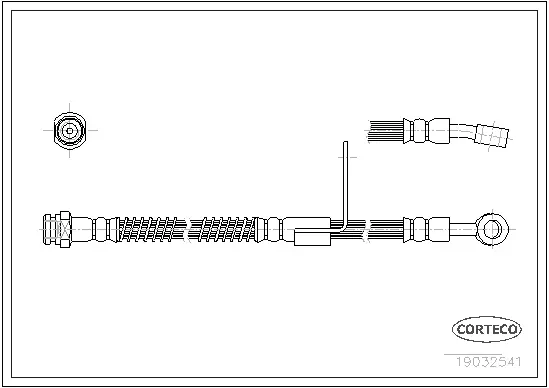 Brake Hose (19032541)