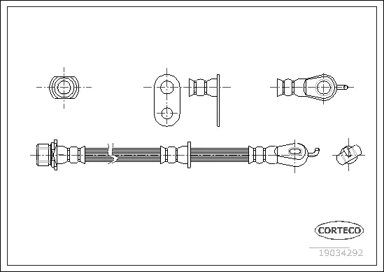 Brake Hose (19034292)