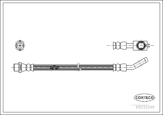 Brake Hose (19033598)