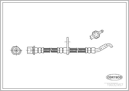 Brake Hose (19032957)