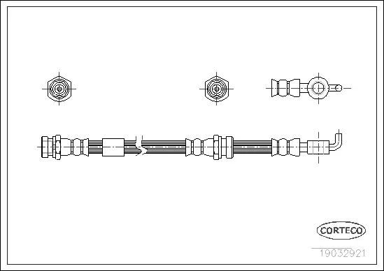 Brake Hose (19032921)