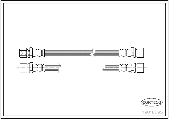 Brake Hose (19018695)