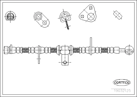 Brake Hose (19032125)