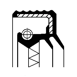 Shaft Seal, differential (12013928B)