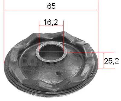 Mounting, stabiliser bar (80000466)