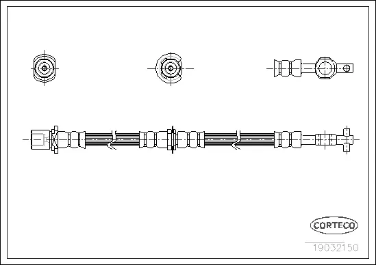 Brake Hose (19032150)