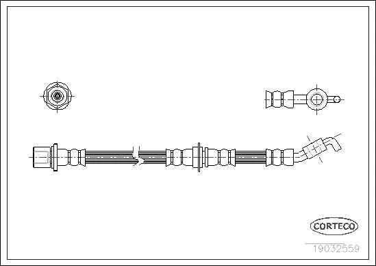 Brake Hose (19032559)