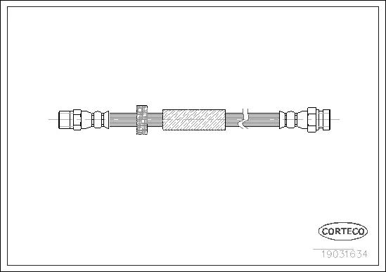 Brake Hose (19031634)