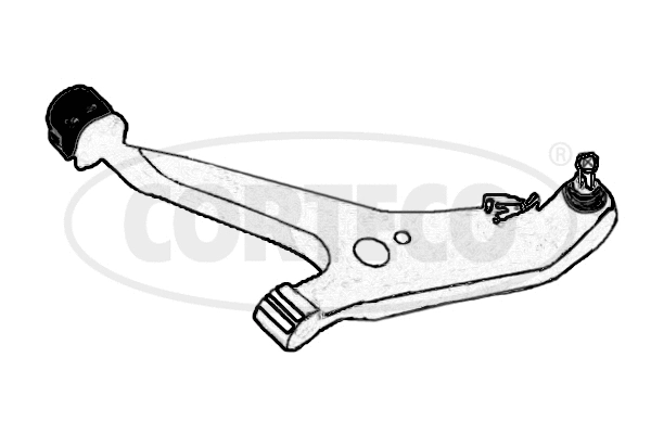Control/Trailing Arm, wheel suspension (49397479)