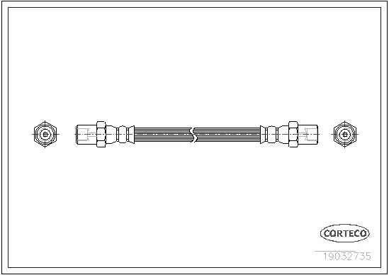 Brake Hose (19032735)