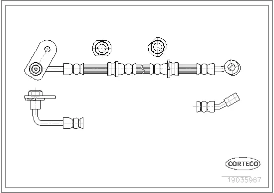 Brake Hose (19035967)