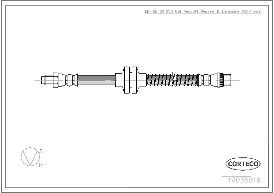 Brake Hose (19035818)