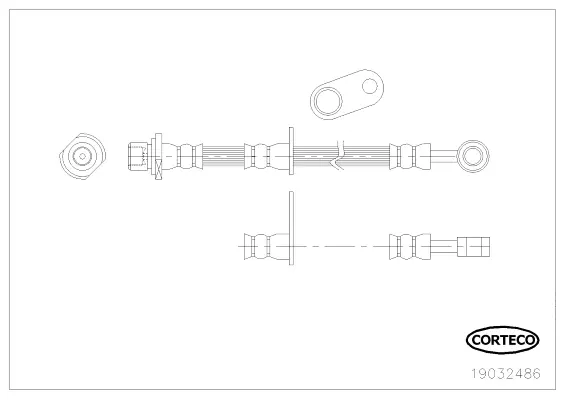 Brake Hose (19032486)