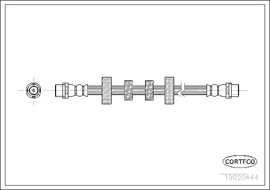 Brake Hose (19020444)