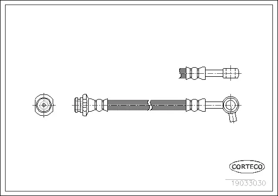 Brake Hose (19033030)