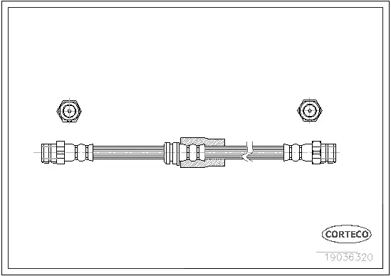 Brake Hose (19036320)