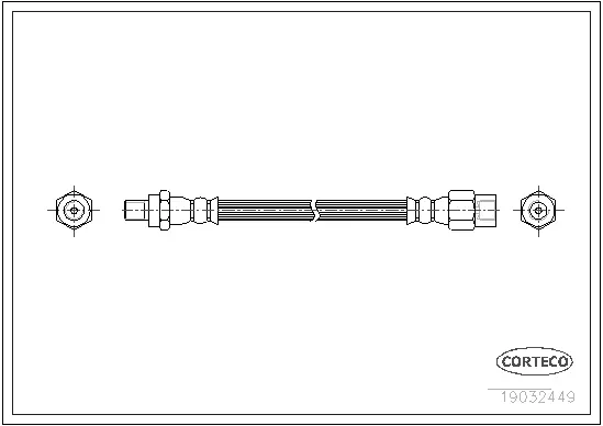 Brake Hose (19032449)