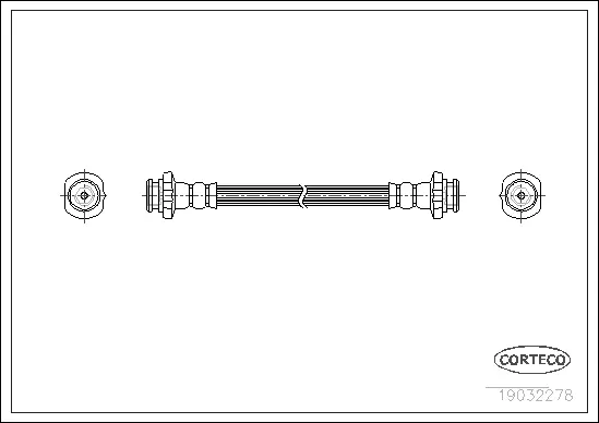 Brake Hose (19032278)