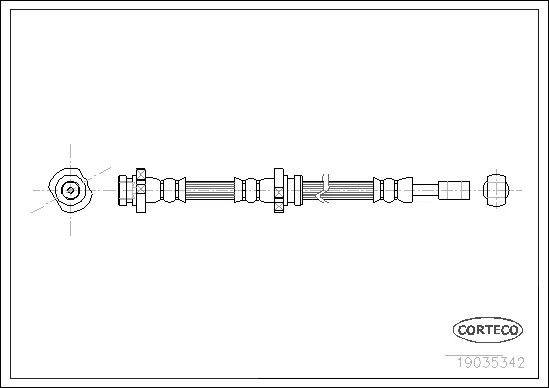 Brake Hose (19035342)