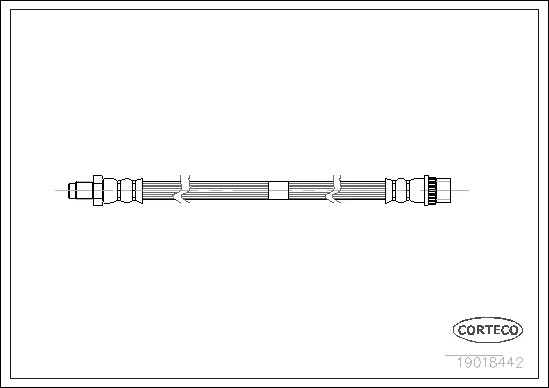 Brake Hose (19018442)