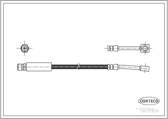 Brake Hose (19031681)