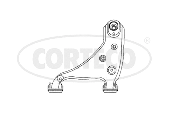 Control/Trailing Arm, wheel suspension (49397454)