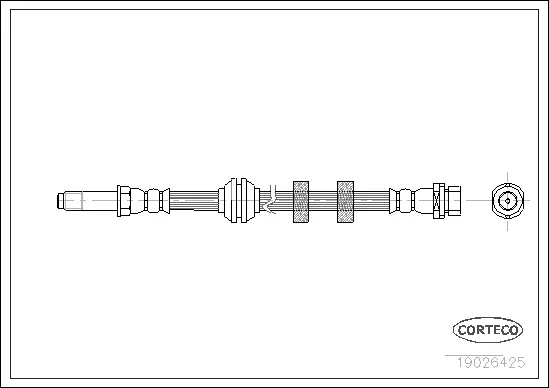 Brake Hose (19026425)