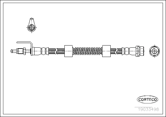 Brake Hose (19033498)