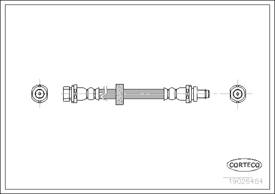 Brake Hose (19026484)