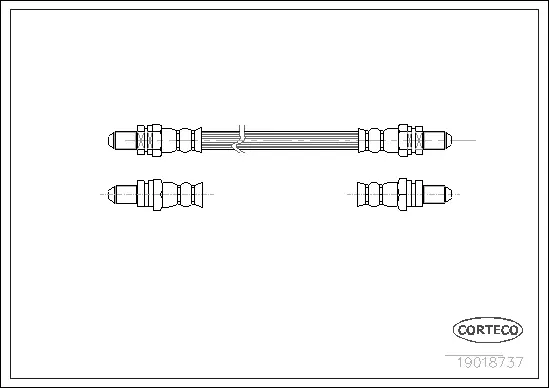 Brake Hose (19018737)