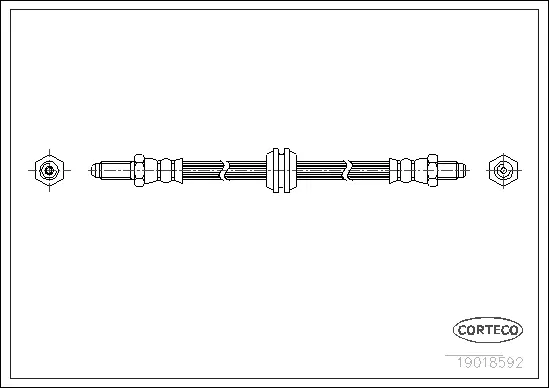 Brake Hose (19018592)