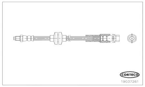 Brake Hose (19037261)