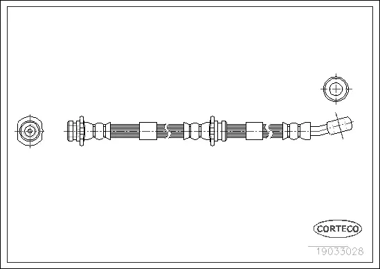 Brake Hose (19033028)