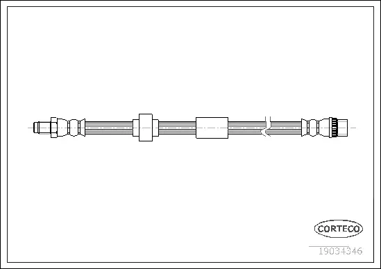 Brake Hose (19034346)