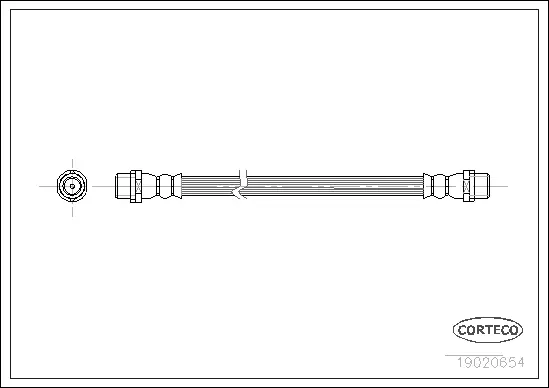 Brake Hose (19020654)