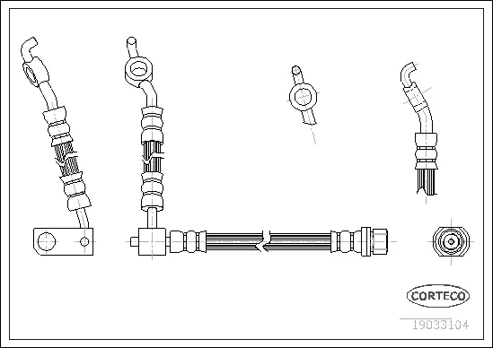 Brake Hose (19033104)