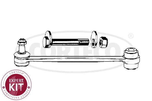Control/Trailing Arm, wheel suspension (49396117)